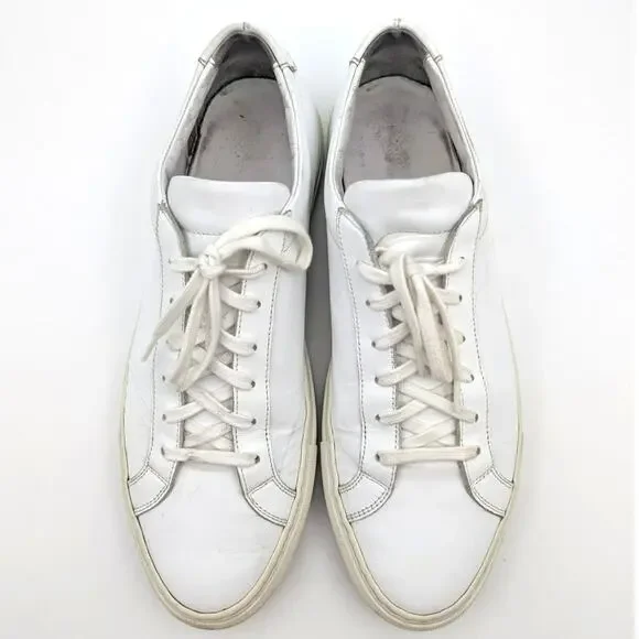 Common Projects Original Achilles Sneaker Shoes Men's White Size US7.5 EU41